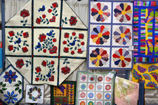 Quilts from an annual sale